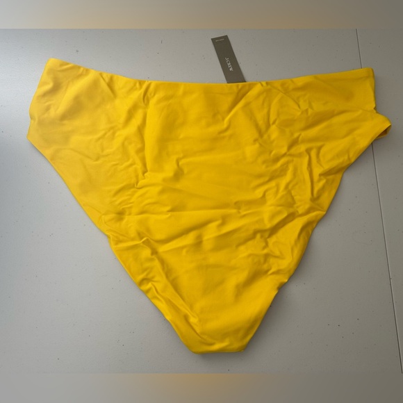 J.Crew High-Rise Bikini Bottom Yellow Size 2X - Picture 6 of 6
